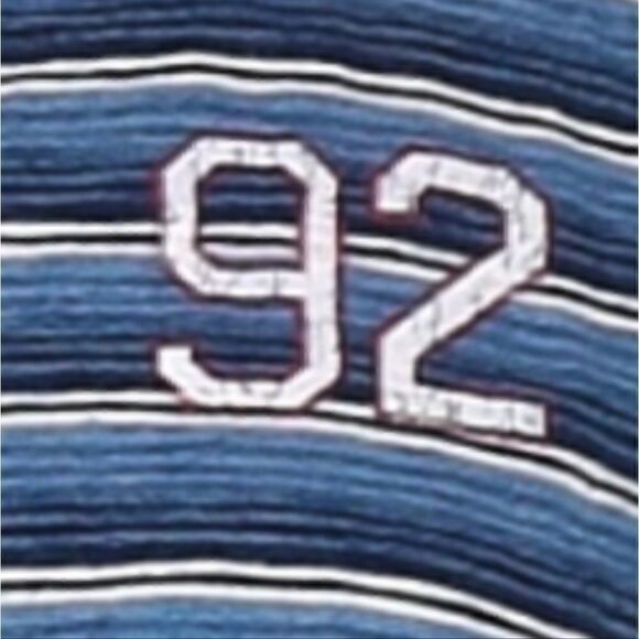 Abercrombie Vintage Striped Short Sleeve Tee Blue - Picture 4 of 6